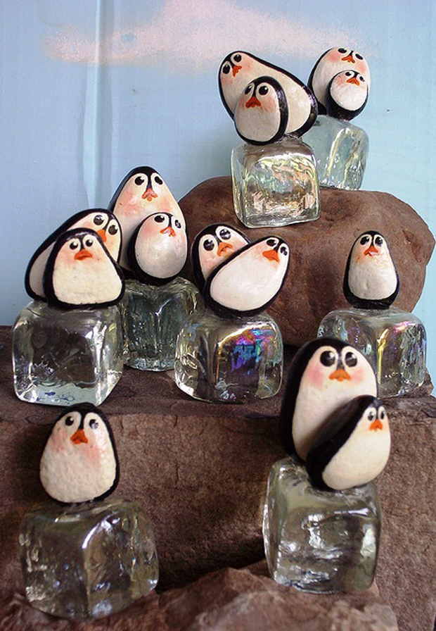 penguin_painted_rocks