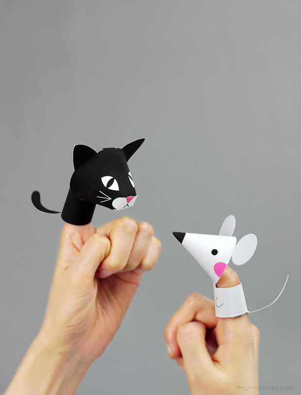 DIY_farm-animal-finger-puppet-cat-mouse