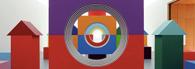 Childs Play by Daniel Buren -Madre Contemporary Art Museum, Naples