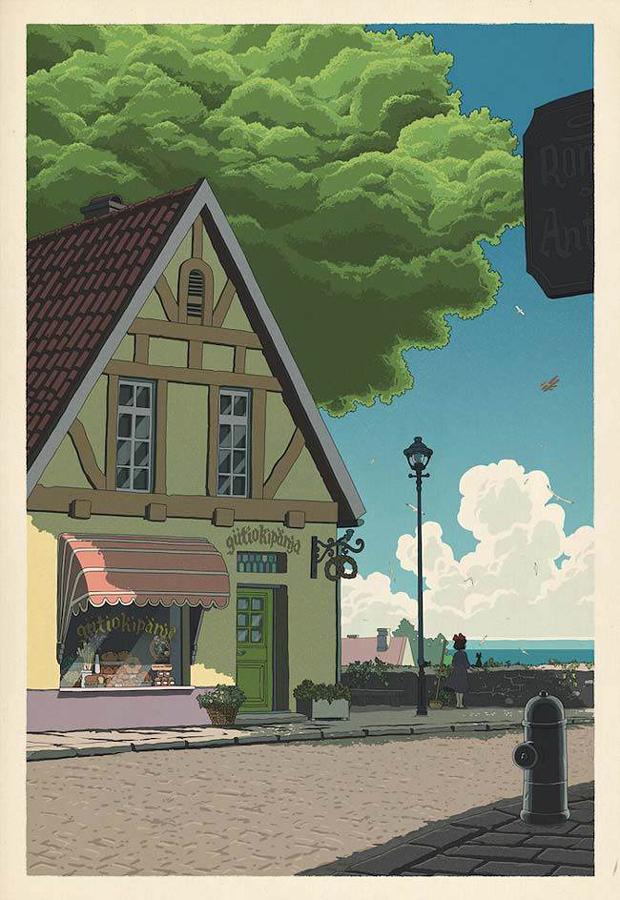If-Studio-Ghibli-film-posters-were-made-as-traditional-Japanese-wood-cut-prints-3