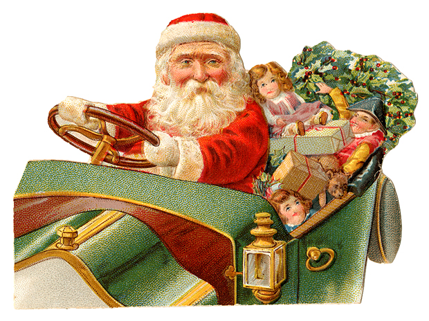 vintage-santa-car-clipart-christmas