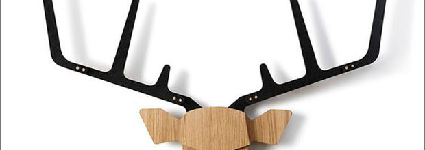 Whimsical Modern Wood Taxidermy Inspired Heads